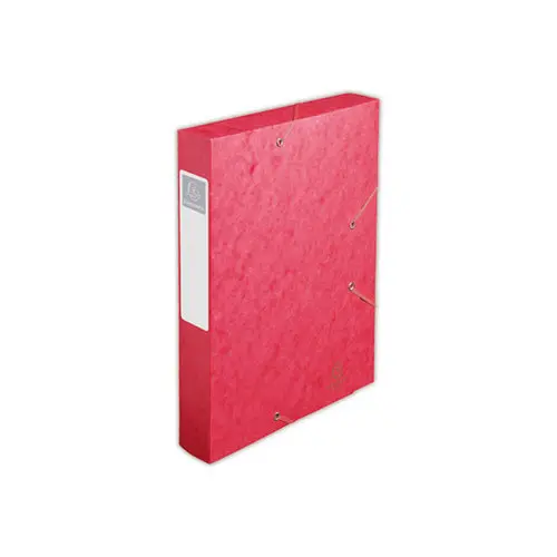 Boîte de classement Cartobox - EXACOMPTA - Dos 6 cm - Rouge photo du produit