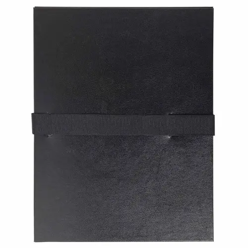 Chemise extensible à sangle velcro - Noir - Exacompta photo du produit