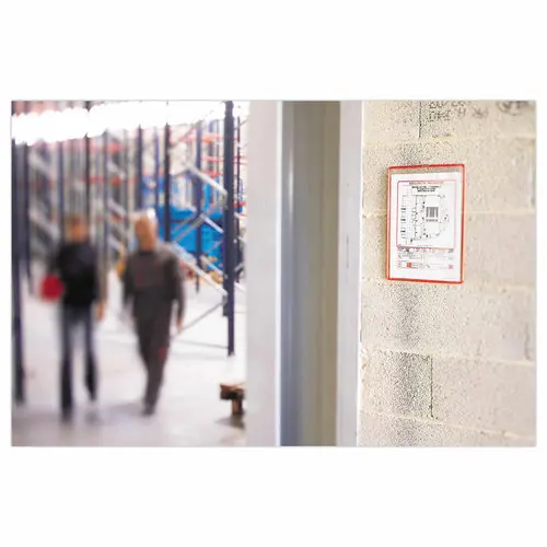 5 Pochettes d'affichage &agrave; anse A4 TARIFOLD - Assortis photo du produit