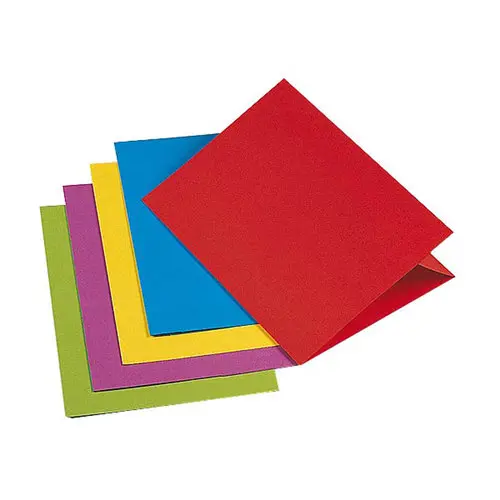 50 Chemises à rabat latéral - 250 g - Assortis vifs - Exacompta photo du produit