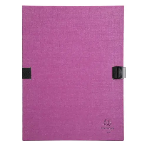 Chemise extensible à sangle N'Clip - Violet - Exacompta photo du produit