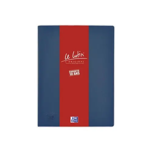 Protège-documents Le Lutin Classique A4  - 20 pochettes - Bleu - OXFORD photo du produit