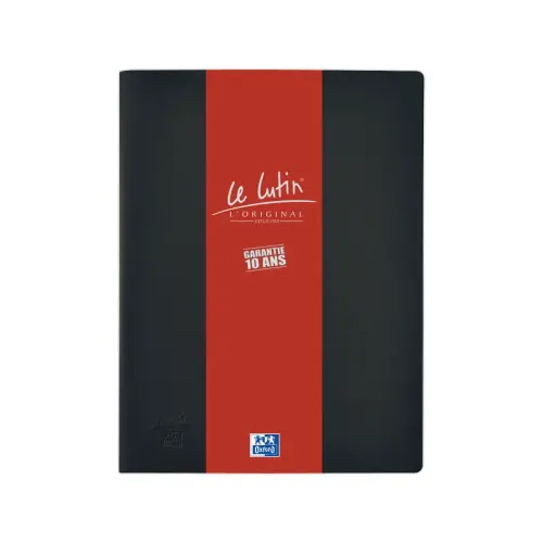 Prot&egrave;ge-documents Le Lutin Classique A4 - ELBA - 20 pochettes - Noir photo du produit