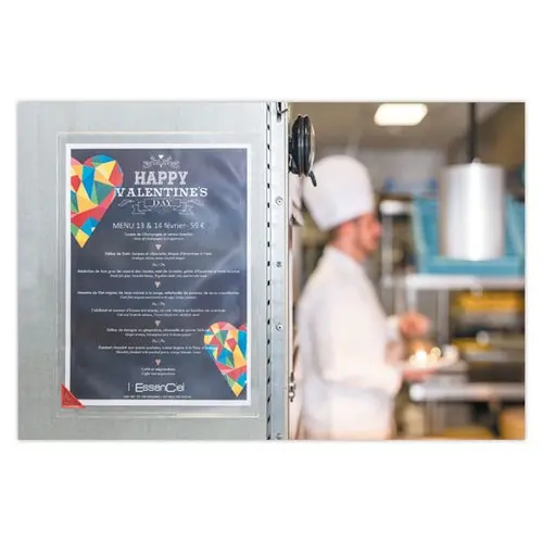 5 Pochettes d'affichage repositionnables - A4 - Tarifold photo du produit