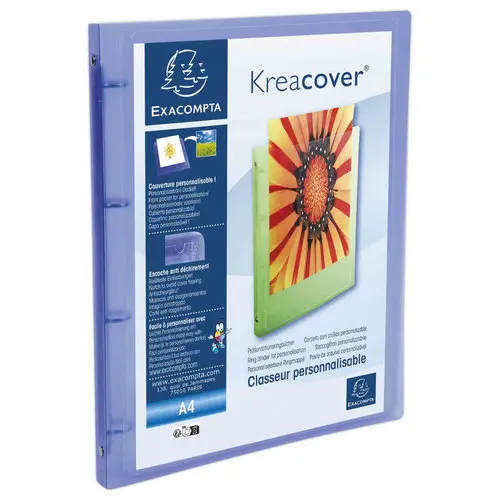 5 Classeurs personnalisables Kreacover - EXACOMPTA photo du produit