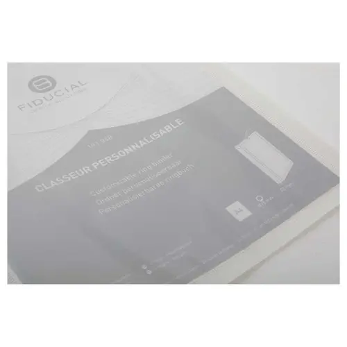 Classeur personnalisable 1 face - A4 - 4 anneaux - Dos 2 cm photo du produit