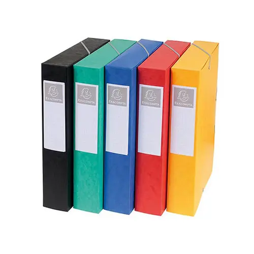 10 Bo&icirc;tes de classement Cartobox  - Dos 6 cm - Assortis - Exacompta photo du produit