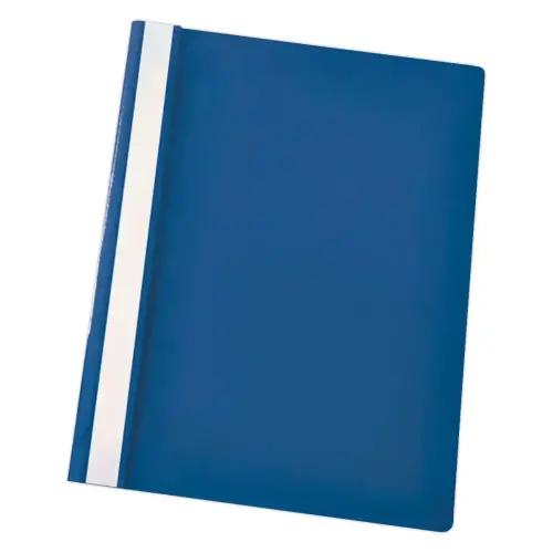 25 Chemises &agrave; lamelles A4 Esselte 2832 - bleu fonc&eacute; - Esselte photo du produit