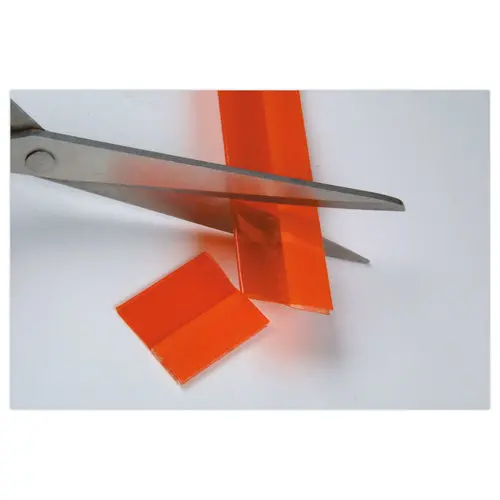 5 bandes d'onglets en plastique transparent autocollants - Coloris assortis - ESSELTE photo du produit