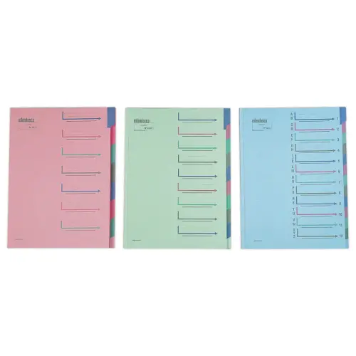 Trieur chemise carte - 12 compartiments - Extendos photo du produit