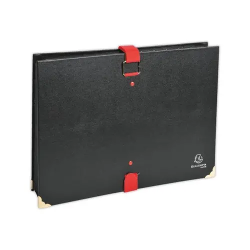 Trieur Exacompta 25 Compartiments Noir - Capacité 1500 Feuilles - Format A4