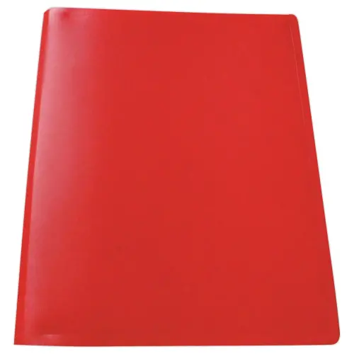 Prot&egrave;ge-documents &eacute;conomique - A4 - 10 pochettes (20 vues) - Rouge photo du produit