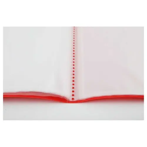 Protège-documents économique - A4 - 20 pochettes - Rouge photo du produit