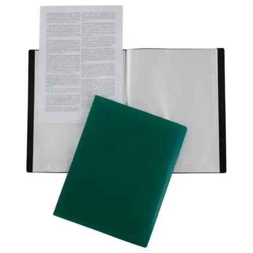 Prot&egrave;ge-documents &eacute;conomique - A4 - 50 pochettes - Vert photo du produit