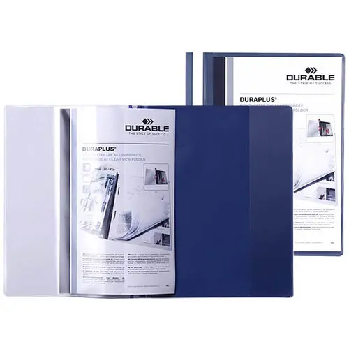 Chemise personnalisable &agrave; lamelles Duraplus - Bleu - Durable photo du produit