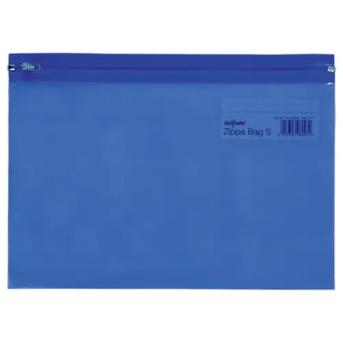 5 Pochettes navettes zippées transparentes 32.5 x 23.5cm - Snopake photo du produit