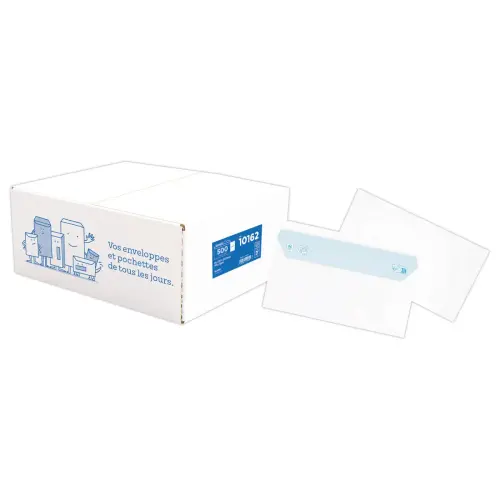 500 Enveloppes blanches pour mailing photo du produit