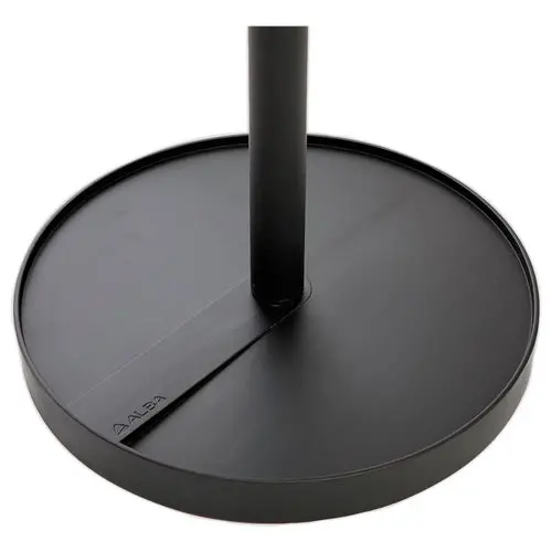 Porte-manteaux Stan - 8 pat&egrave;res - Noir - ALBA photo du produit