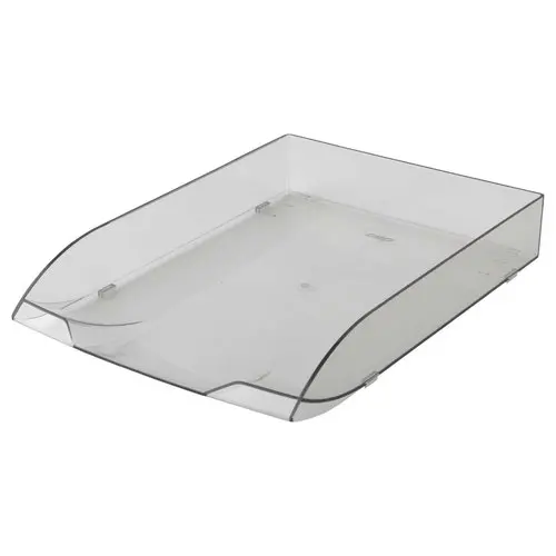 Corbeille à courrier transparente IceBlack - CEP photo du produit