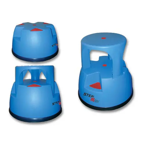 Marchepied Safetool Step'Moov 3 en 1 - Bleu - Wonday photo du produit