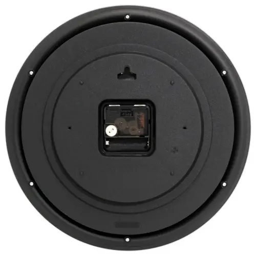 Horloge murale noire Ø 30 cm photo du produit