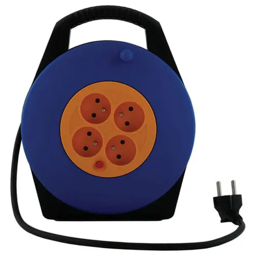 Rallonge électrique enrouleur - 10 mètres photo du produit