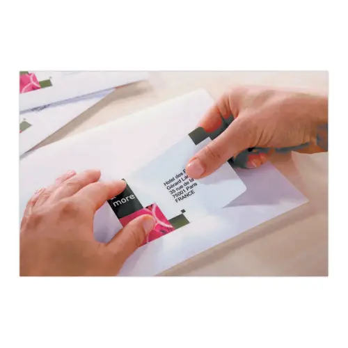 Bo&icirc;te de 40 planches de 24 &eacute;tiquettes adresses pour imprimantes jet d'encre - 63,5x33,9mm -  Avery photo du produit