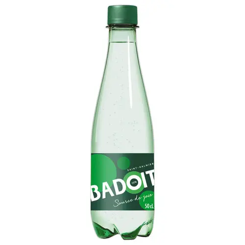 30 bouteilles d'eau minérale naturellement gazeuse Badoit - 50 cl photo du produit