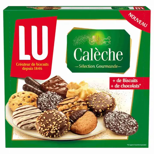 Boîte de biscuits LU Calèche - Assortiments