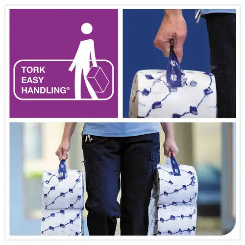 6 Maxi-bobines de papier toilette Jumbo Advanced - TORK photo du produit