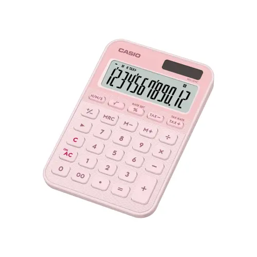 Calculatrice de bureau - CASIO - MS-20 - Rose photo du produit