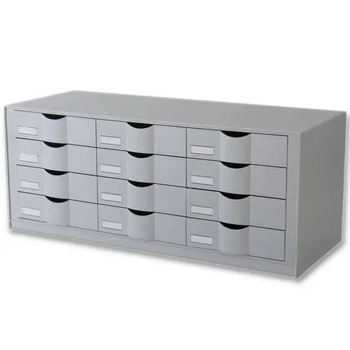 Bloc à tiroirs - 12 cases - 81,3 cm - PAPERFLOW photo du produit