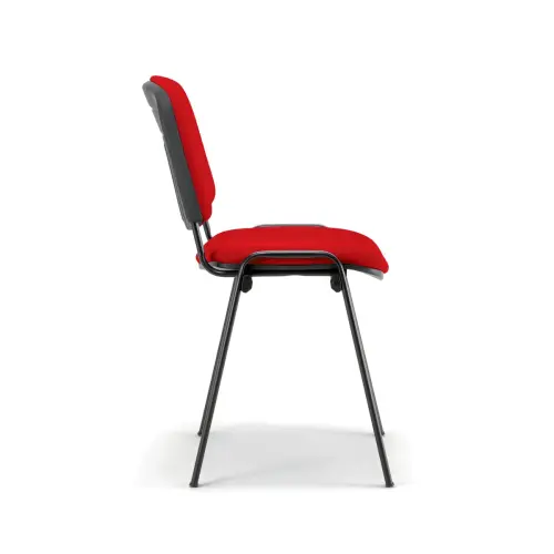 Chaise confort Iso non feu - Rouge photo du produit