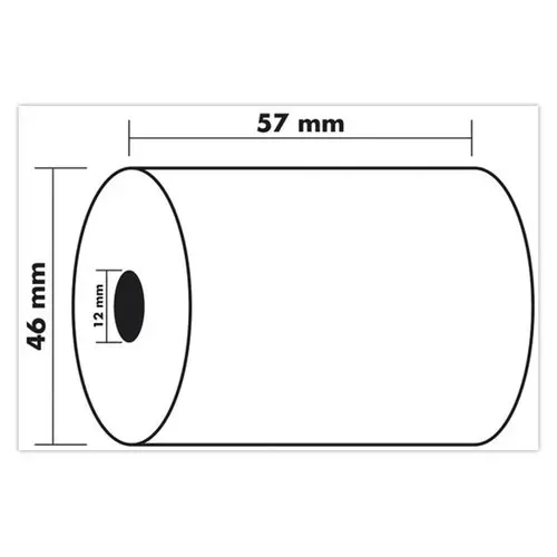 5 Bobines terminaux CB - 57 x 46 mm - EXACOMPTA photo du produit