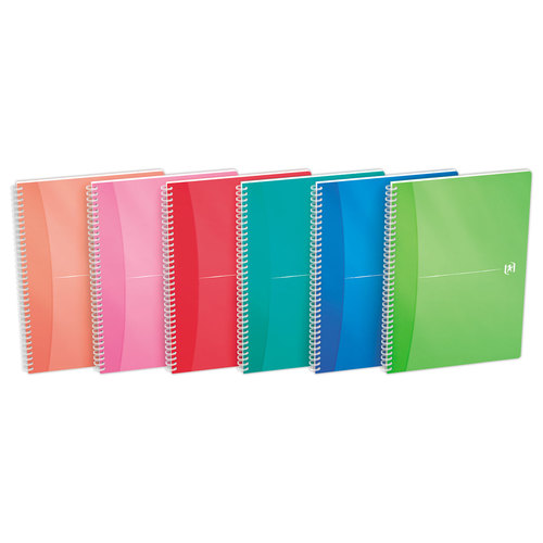 Cahier A4 Collection "Colours"  - 5x5 - 90g - Oxford photo du produit