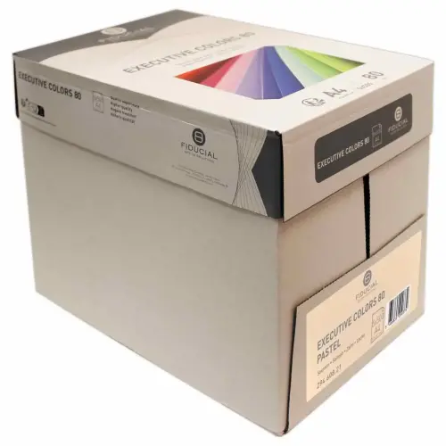 Ramette de papier couleur pastel A4 Executive Colors 80g - Saumon - FIDUCIAL photo du produit
