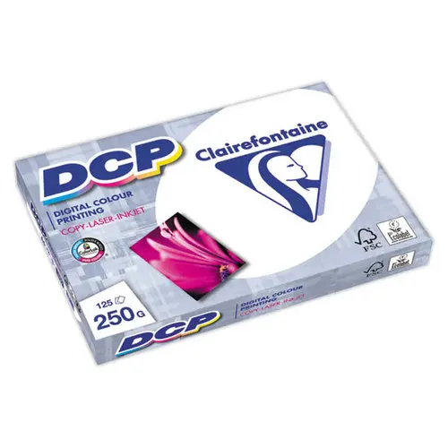 Papier blanc laser DCP - A4 - 250 grammes - Clairefontaine photo du produit