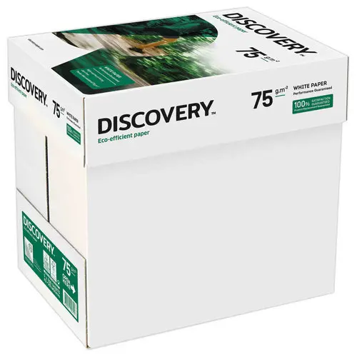 5 Ramettes de papier blanc A3 - 75g - DISCOVERY photo du produit