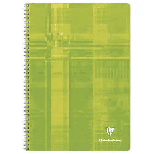 Cahier spirale A4 Metric - 100 pages - Sey&egrave;s - Clairefontaine photo du produit