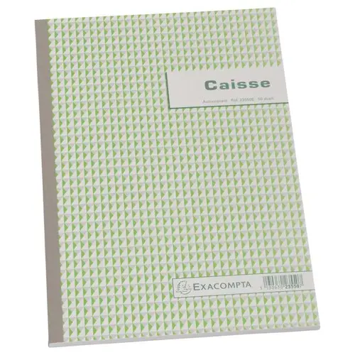 Manifold livre de caisse 50 pages - Exacompta photo du produit