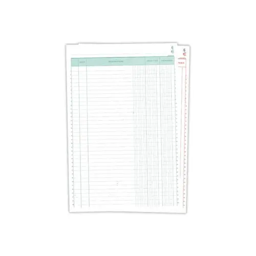 Manifold autocopiant imprimé "Recettes/Dépenses" -  EXACOMPTA photo du produit