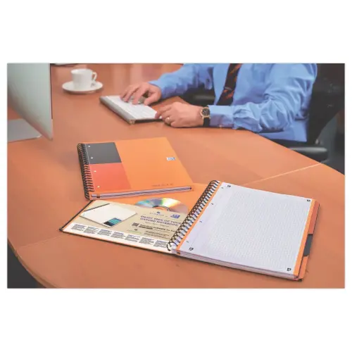 Cahier A4 Filingbook - 5x5 - 80g - Oxford International photo du produit