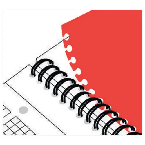 Cahier A4 Filingbook - 5x5 - 80g - Oxford International photo du produit