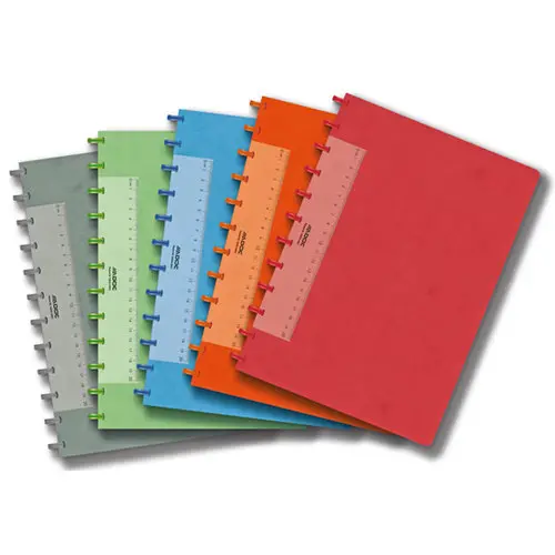 Cahier couverture carte ADOC A4, 5x5, 144 pages photo du produit