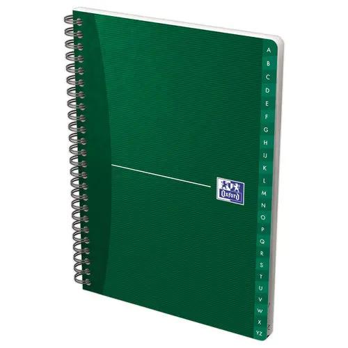 R&eacute;pertoire format A5 (14,8x21cm) OXFORD - Lign&eacute; 7 mm - 90g photo du produit