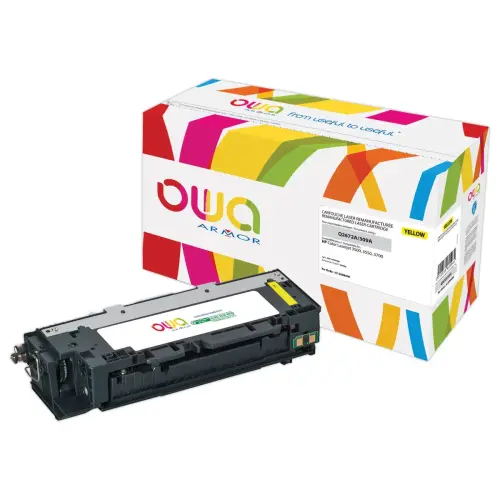 Toner eq. HP Q2672A - Jaune - OWA photo du produit