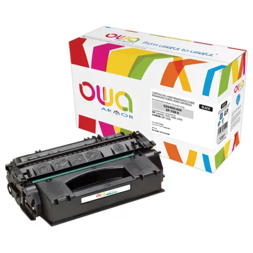 Toner eq. HP Q5949X, Canon 708H - Haute capacité - Noir - OWA photo du produit