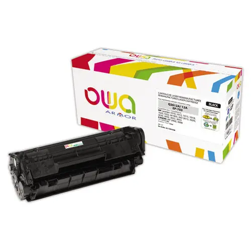 Toner eq. HP Q2612A, Canon 703 Std - Noir - OWA photo du produit
