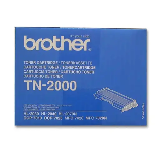 Toner Brother TN2000 noir photo du produit