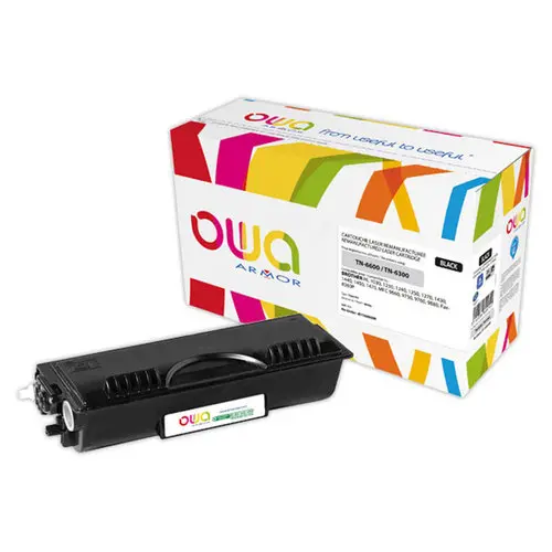 Toner eq. BROTHER TN-6300, BROTHER TN-6600 - Noir - OWA photo du produit